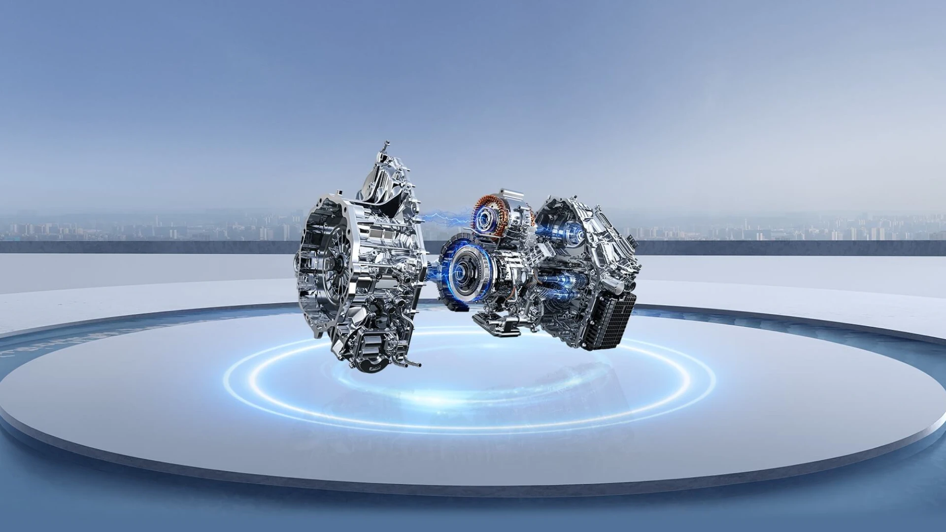 Three-Speed Super Hybrid Transmission